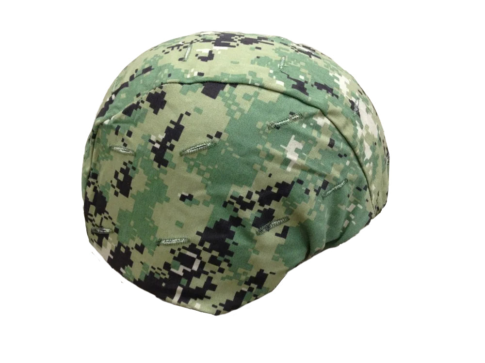 Navy Seal NWU 3 AOR2 Helmet Cover WoodlandCamo L/XL ACH MICH Devgru NSW Marsoc